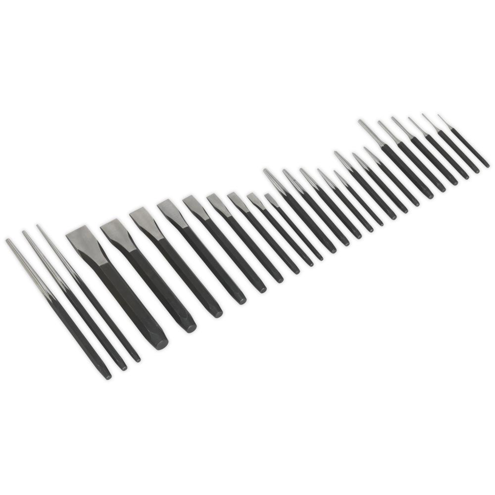 Sealey 26 Piece Punch and Chisel Set