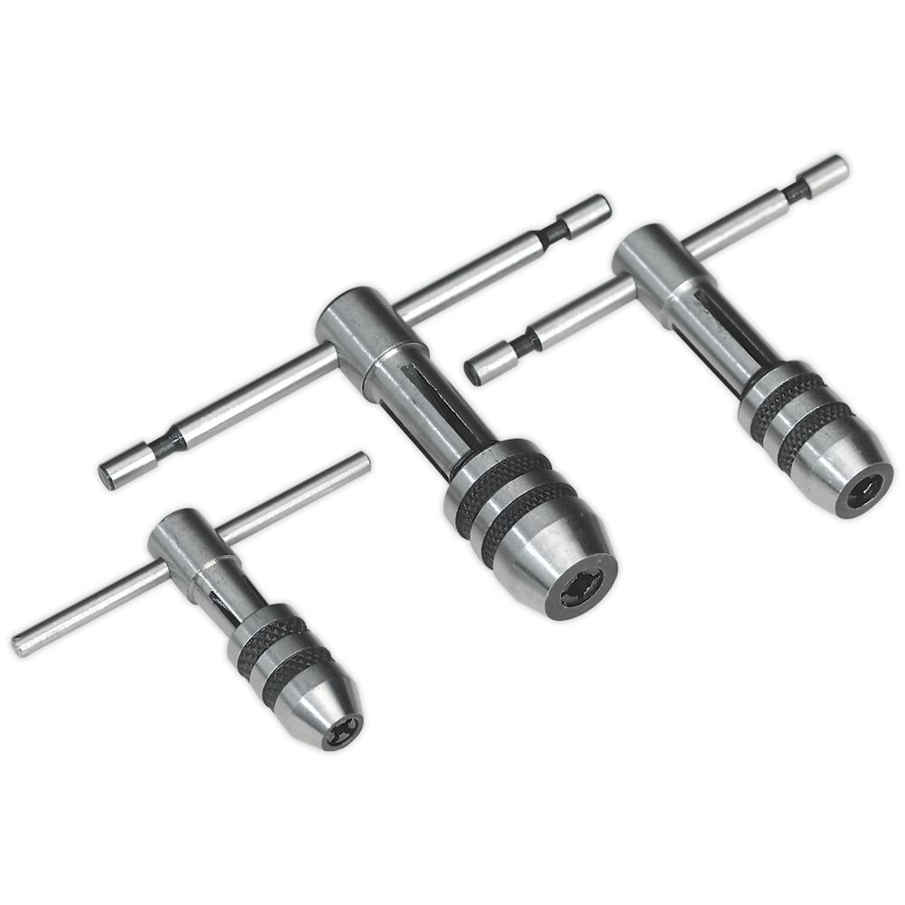 3 Piece T Handle Tap Wrench Set