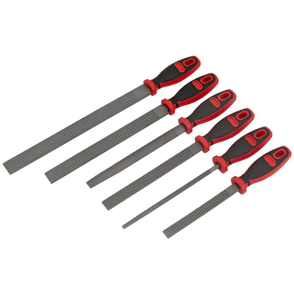 Sealey 6 Piece Rasp File Set