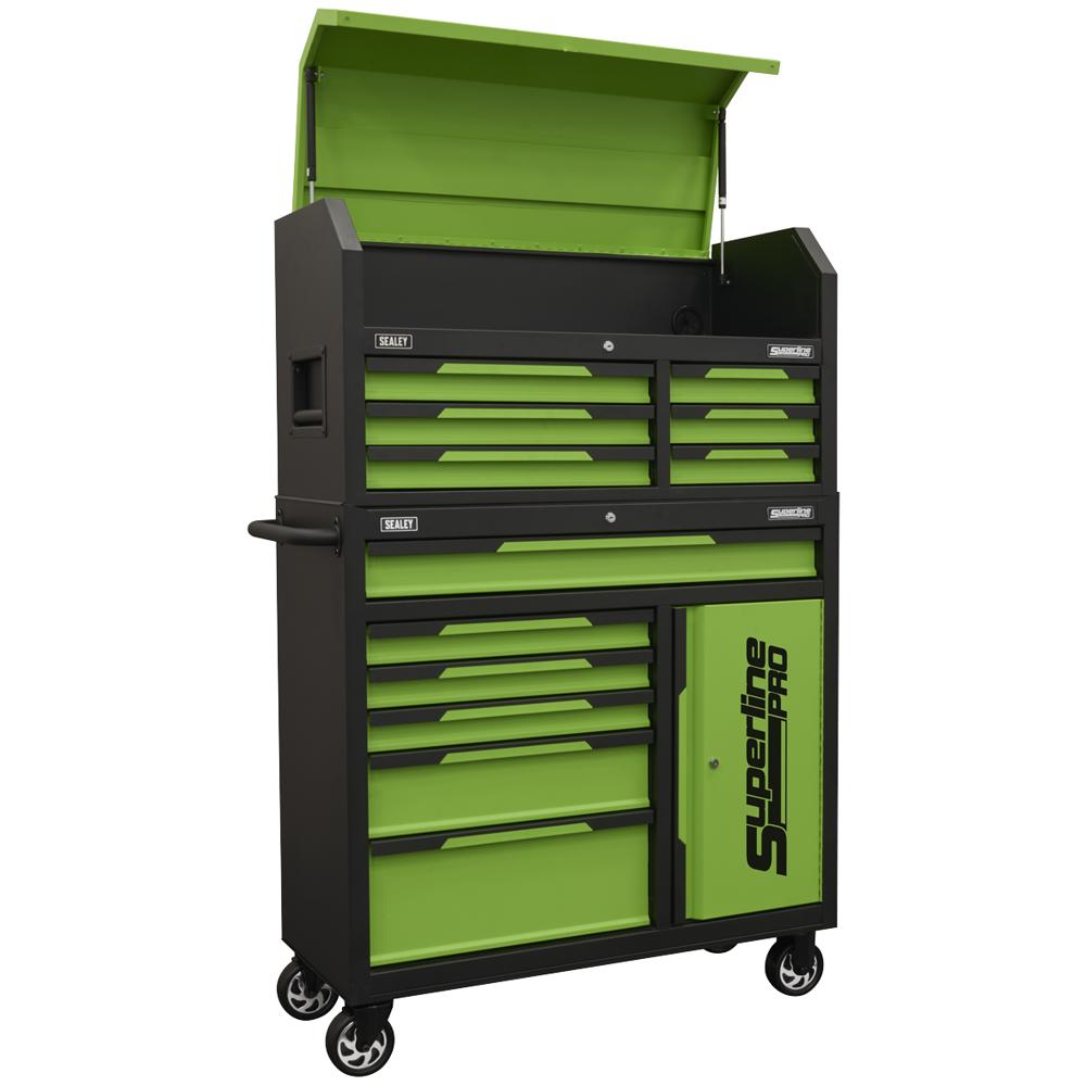 Sealey Superline Pro 12 Drawer Tool Roller Cabinet and Top Chest Combination