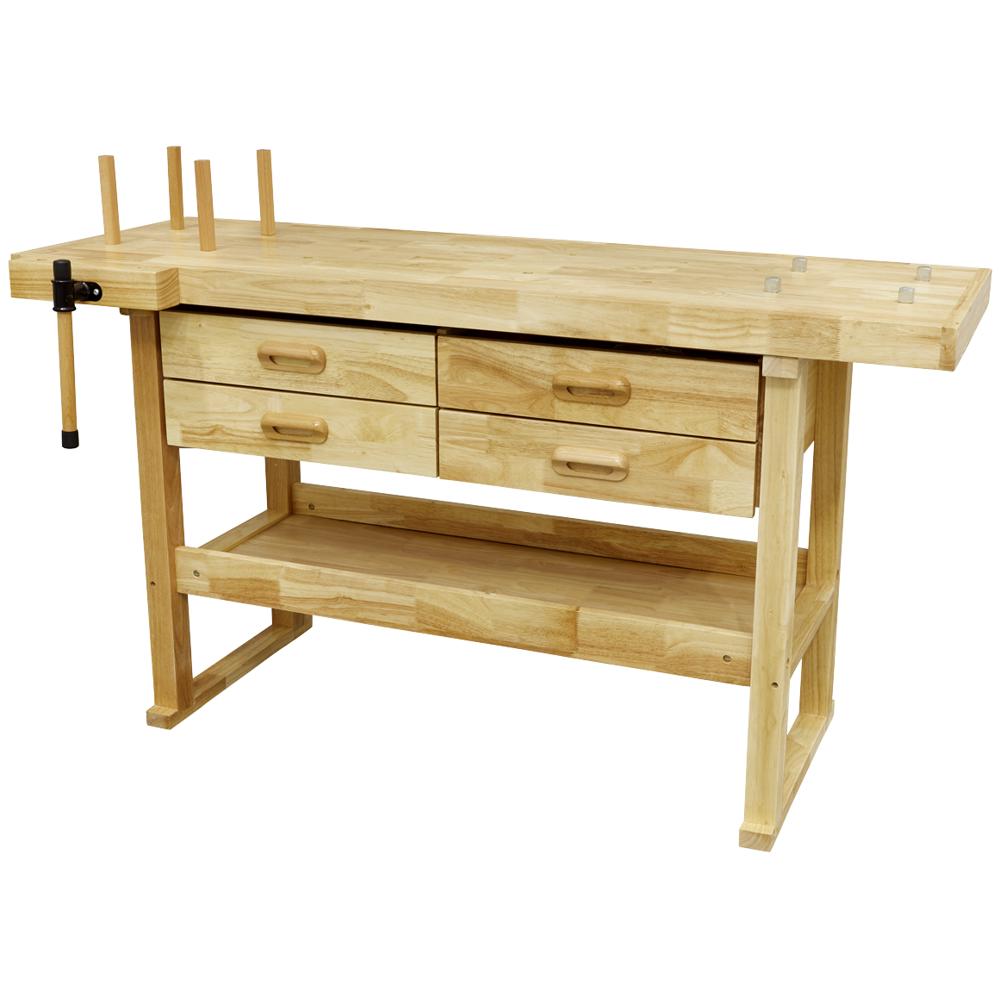 4 Drawer Woodworking Work Bench