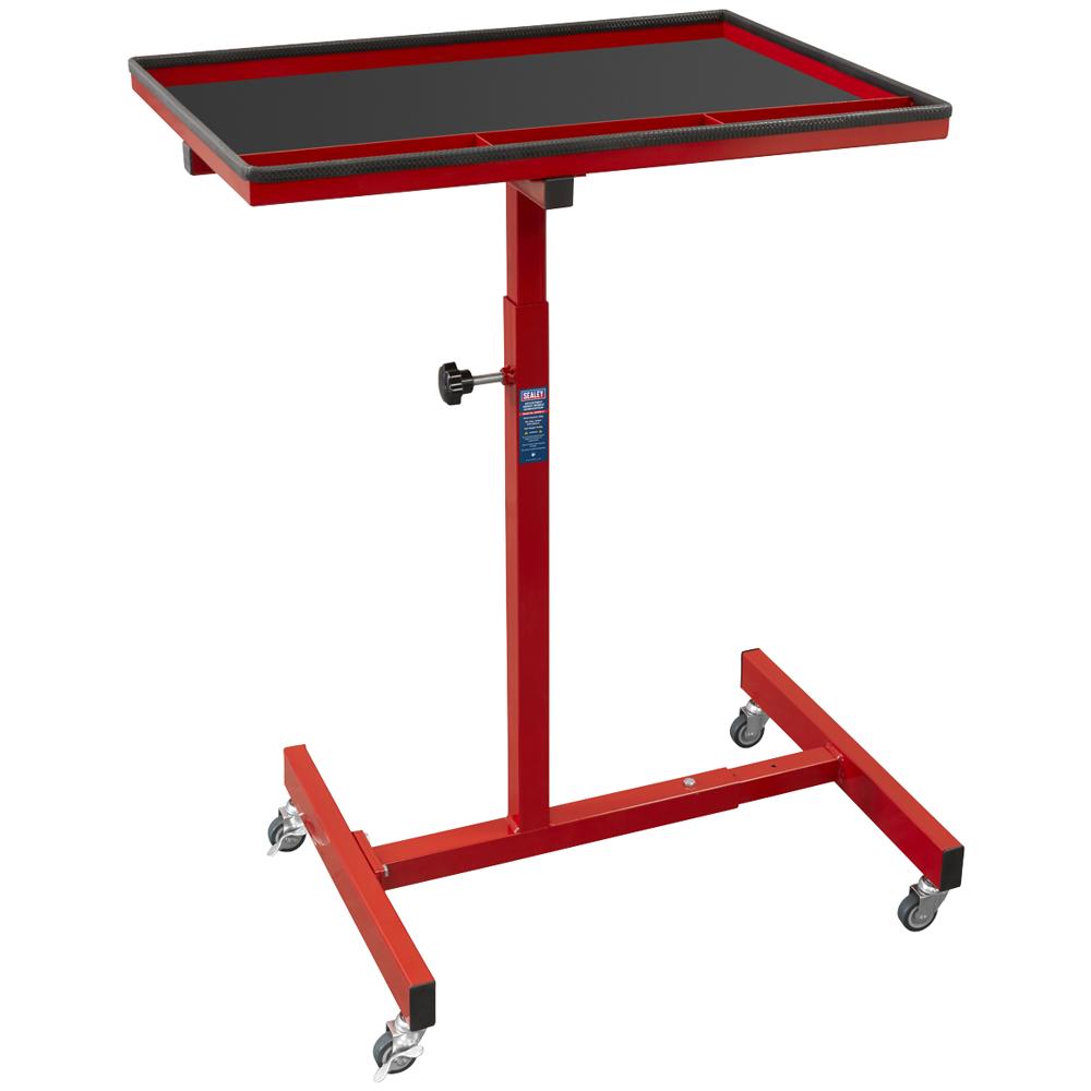 Adjustable Height Rolling Workstation