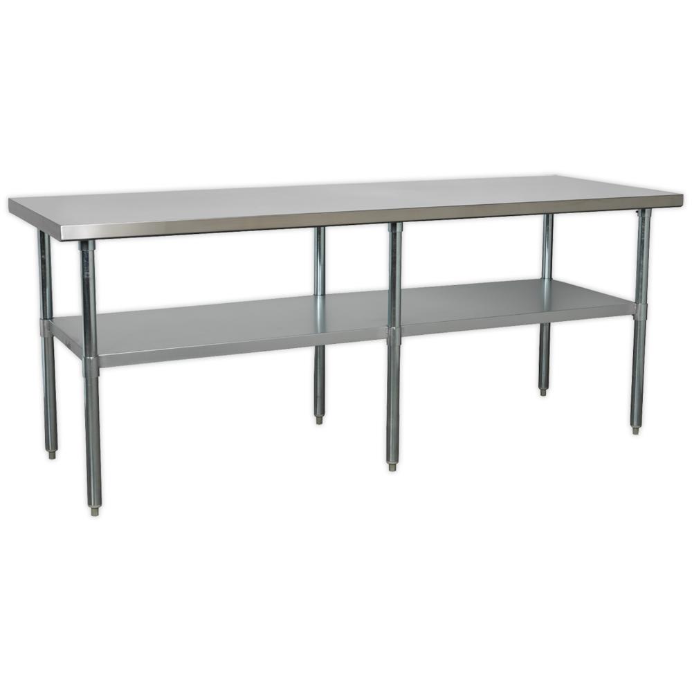 Sealey Stainless Steel Workbench 2.14m