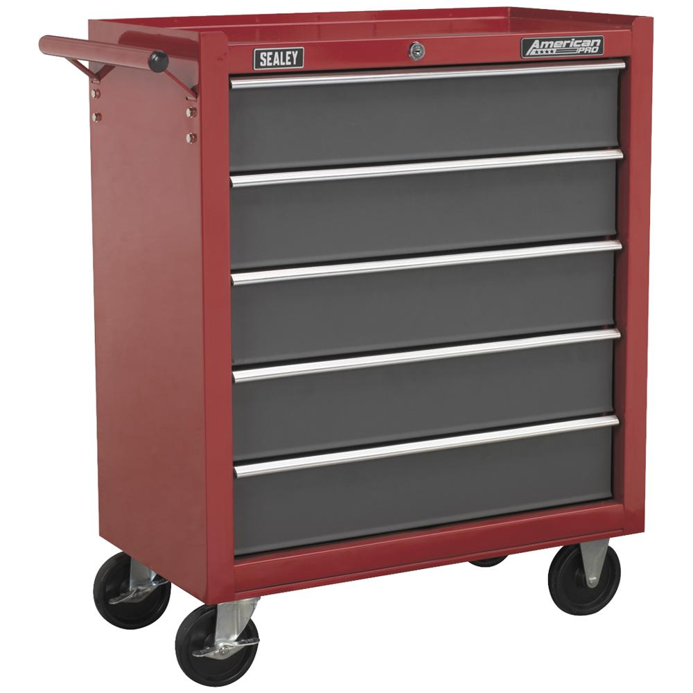 American Pro 5 Drawer Roller Cabinet