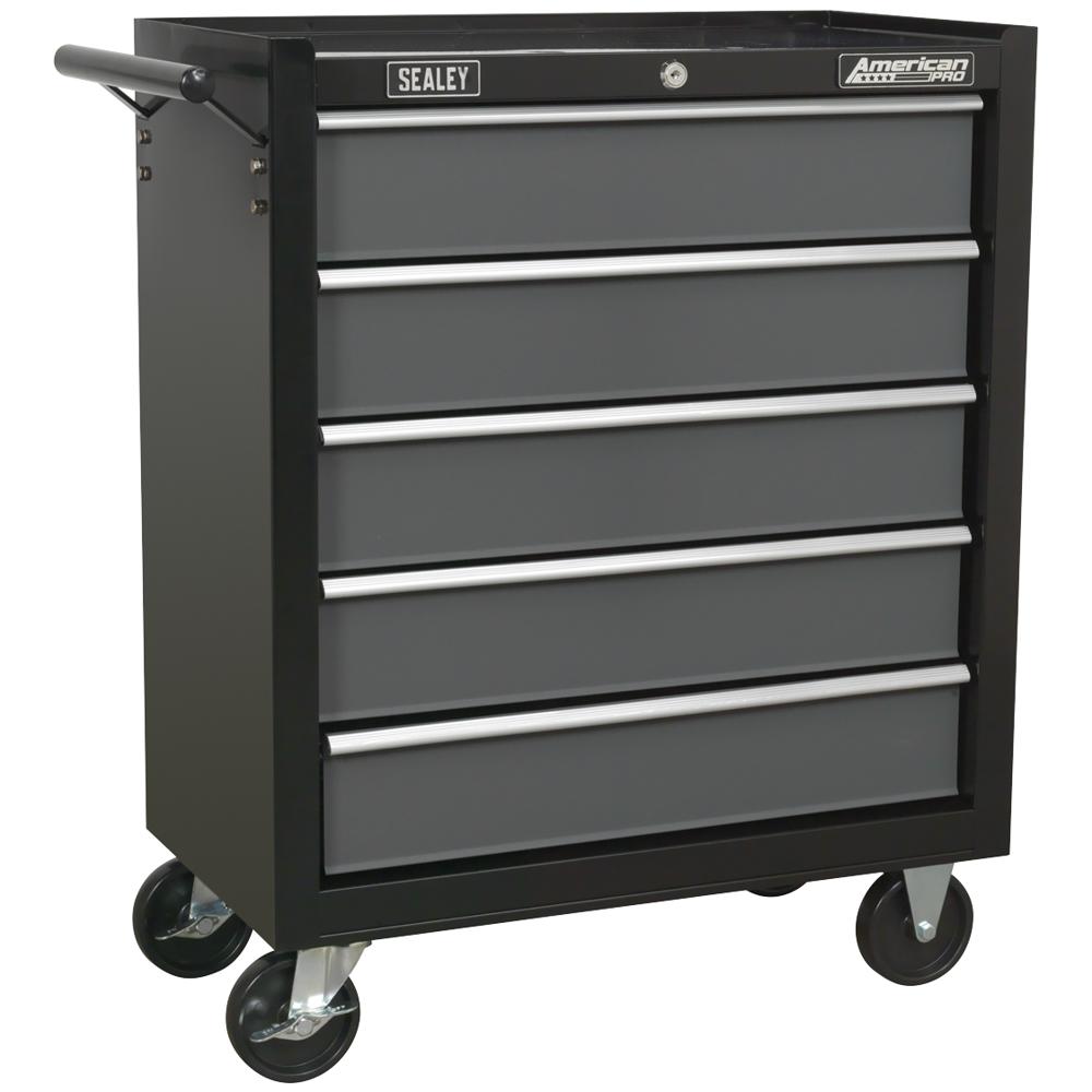American Pro 5 Drawer Roller Cabinet
