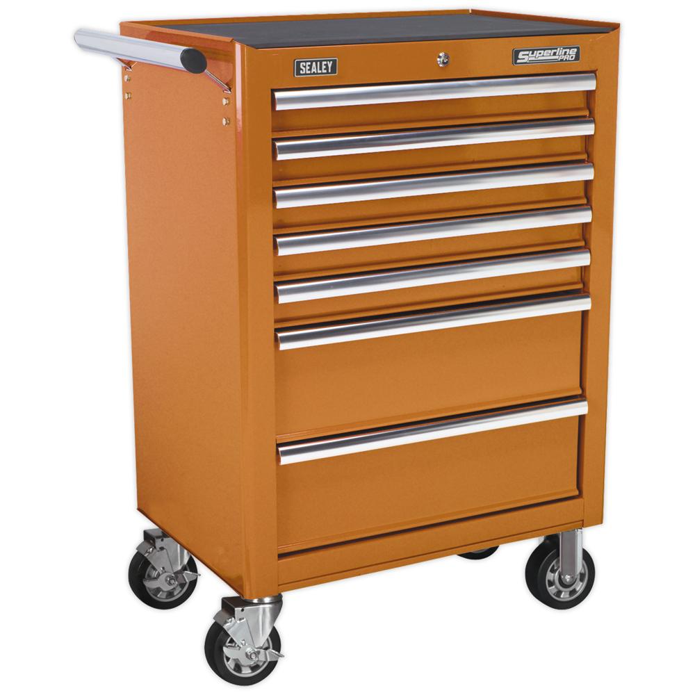 7 Drawer Ball Bearing Runner Tool Roller Cabinet