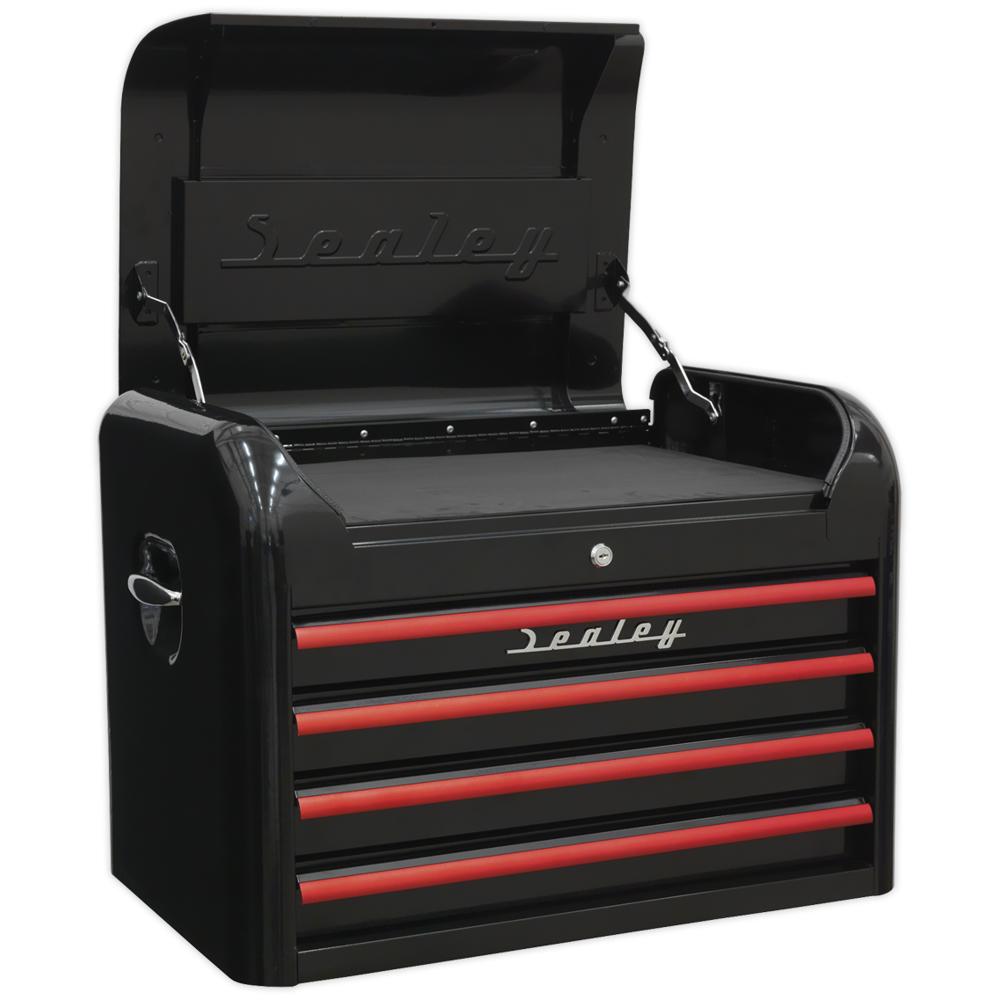 Premier Retro Style 4 Drawer Tool Chest