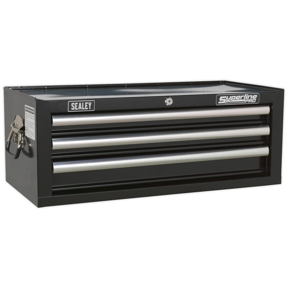 Superline Pro 3 Drawer Heavy Duty Mid Tool Chest
