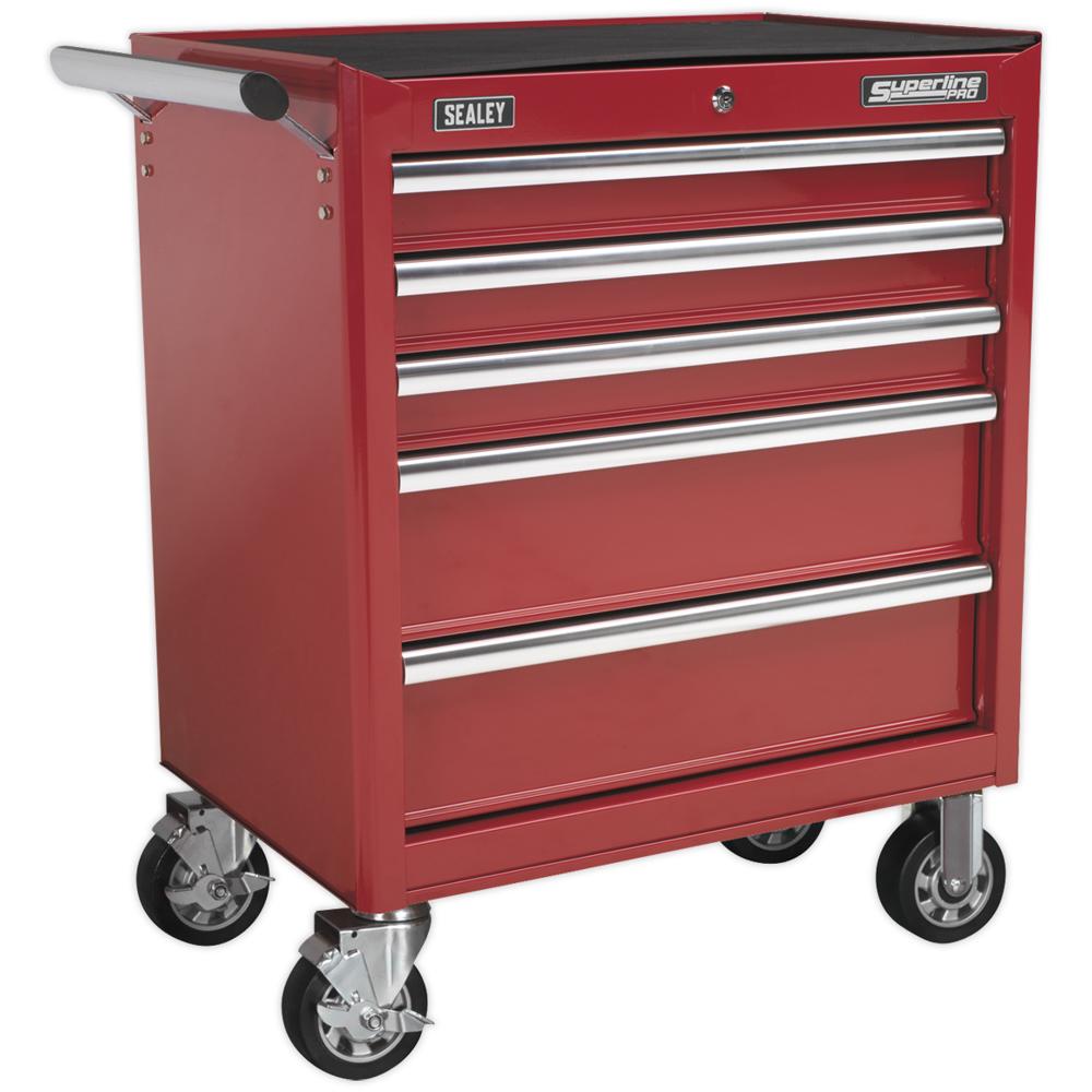 Superline Pro 5 Drawer Heavy Duty Roller Cabinet