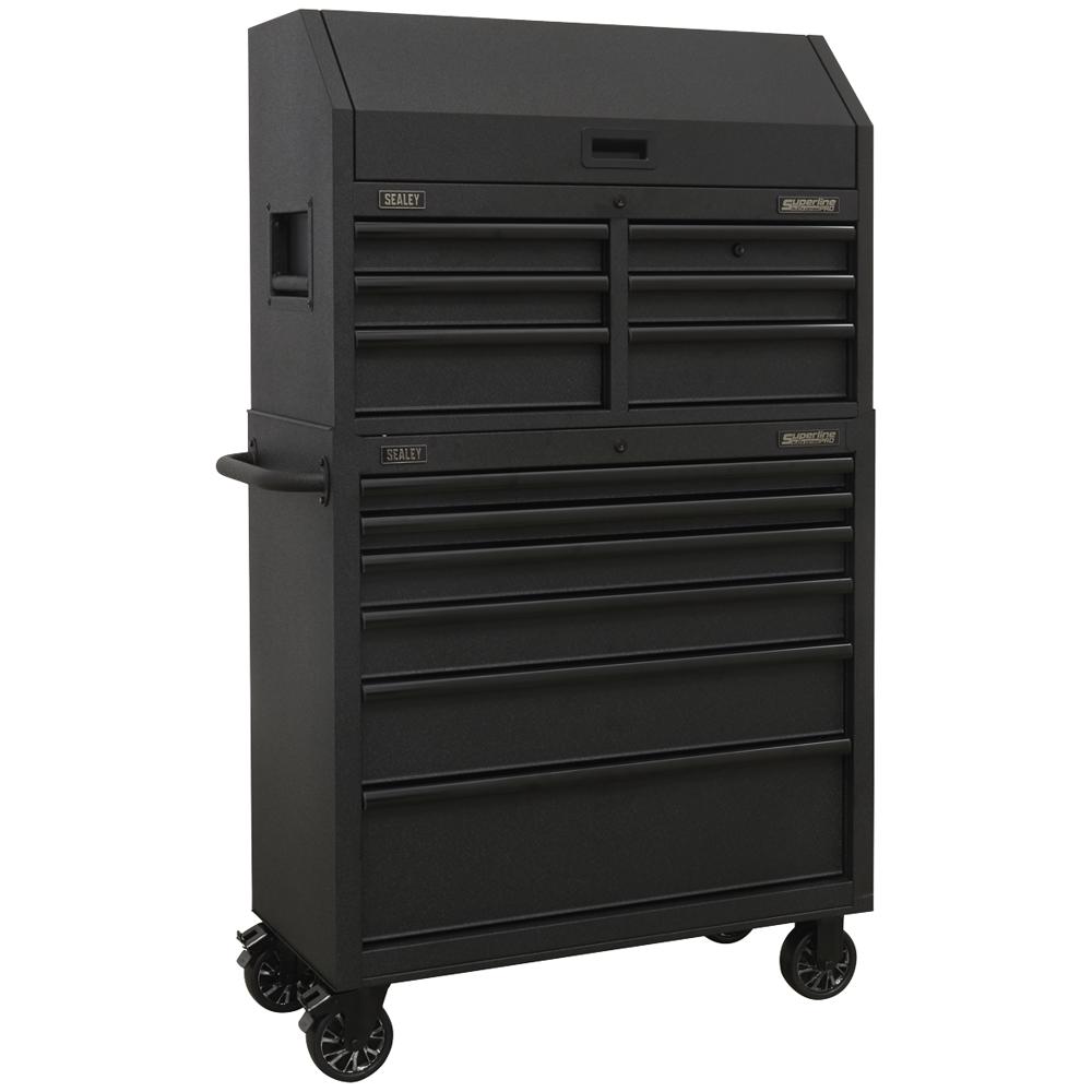 12 Drawer Roller Cabinet Tool Chest Combination and Power Bar
