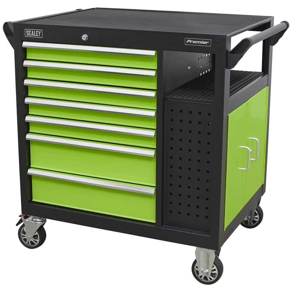 7 Drawer Roller Cabinet Workstation