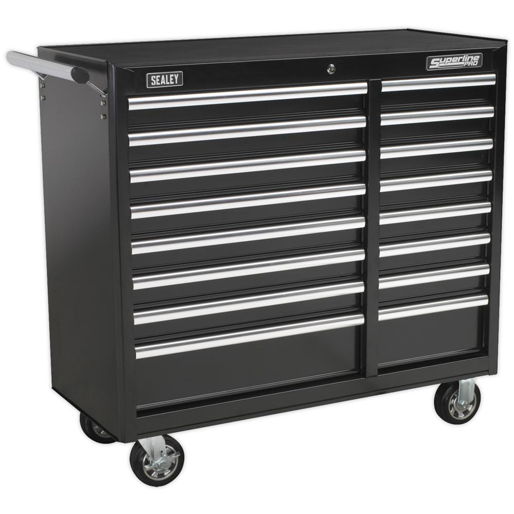 Superline Pro 16 Drawer Heavy Duty Roller Cabinet