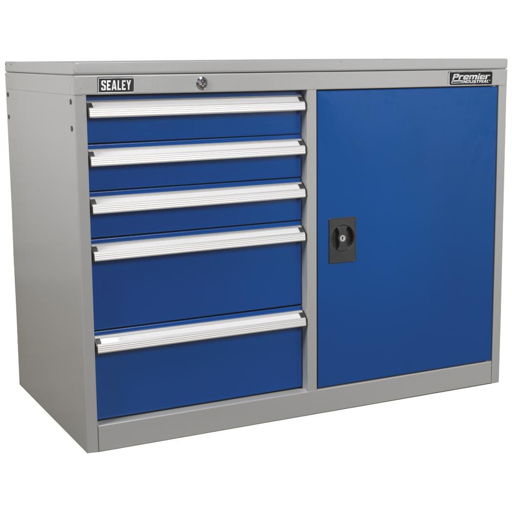 Premier Industrial Cabinet and Locker 5 Drawer