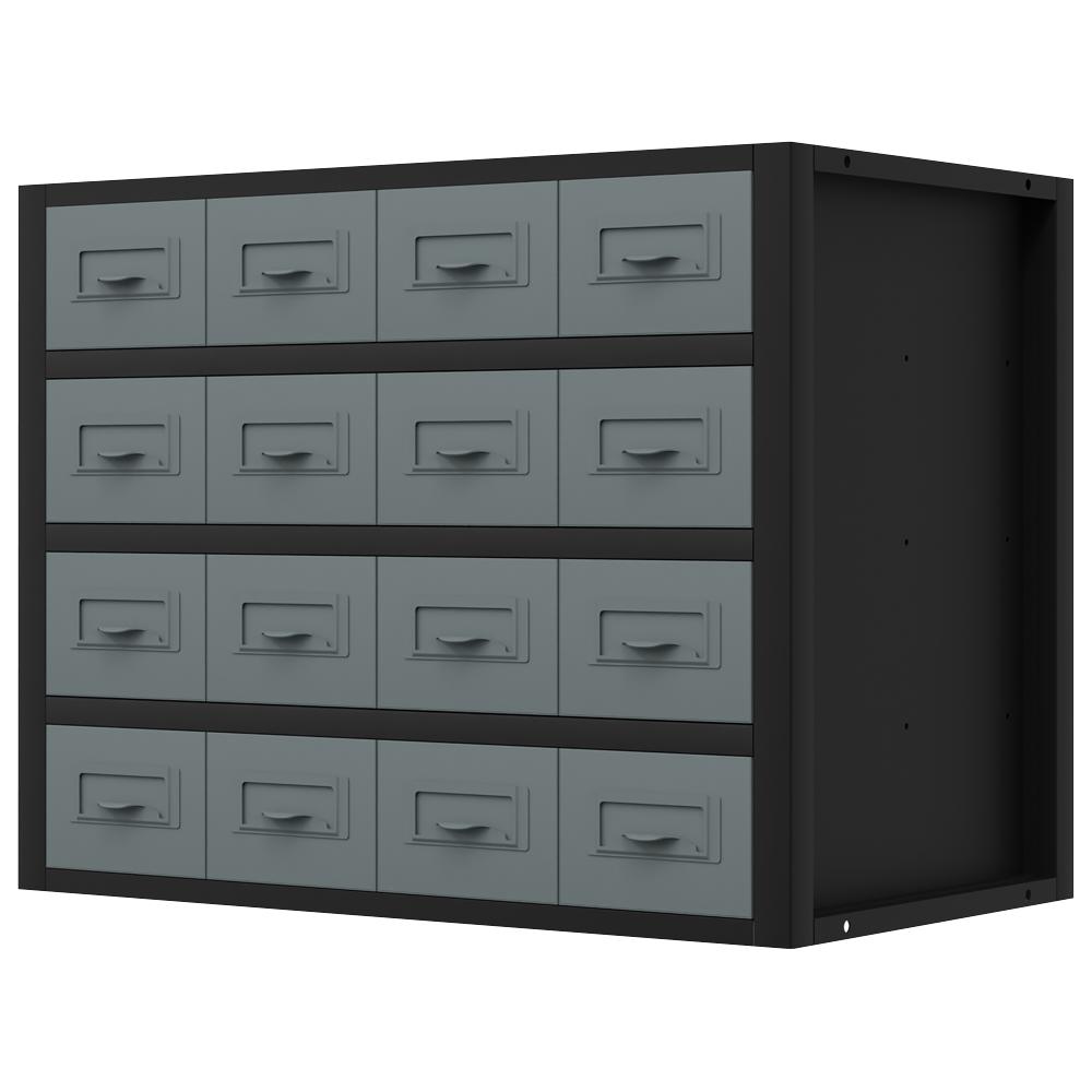 Mid Unit with 16 Drawers for Modular Racking System