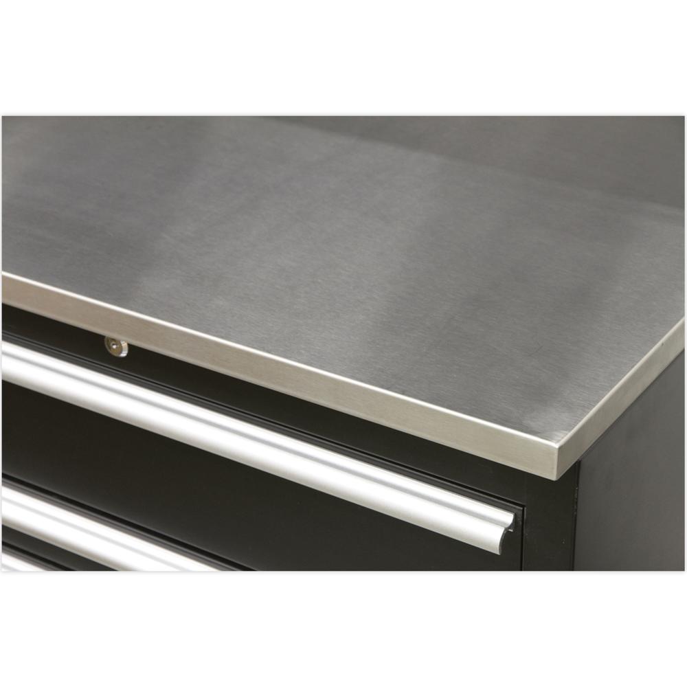 Stainless Steel Worktop for APMS02 and APMS04 Floor Cabinets