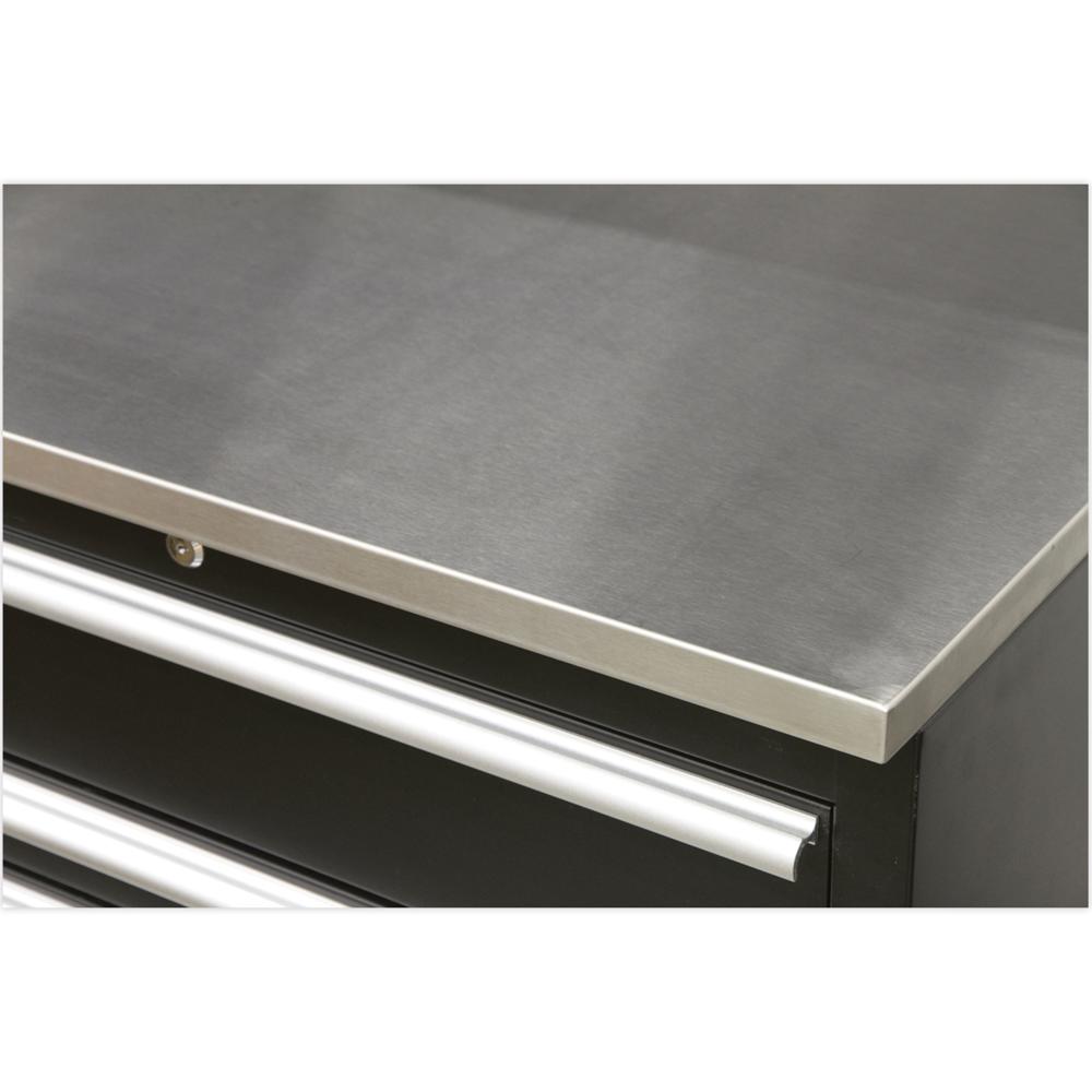 Stainless Steel Worktop for APMS02 and APMS04 Floor Cabinets
