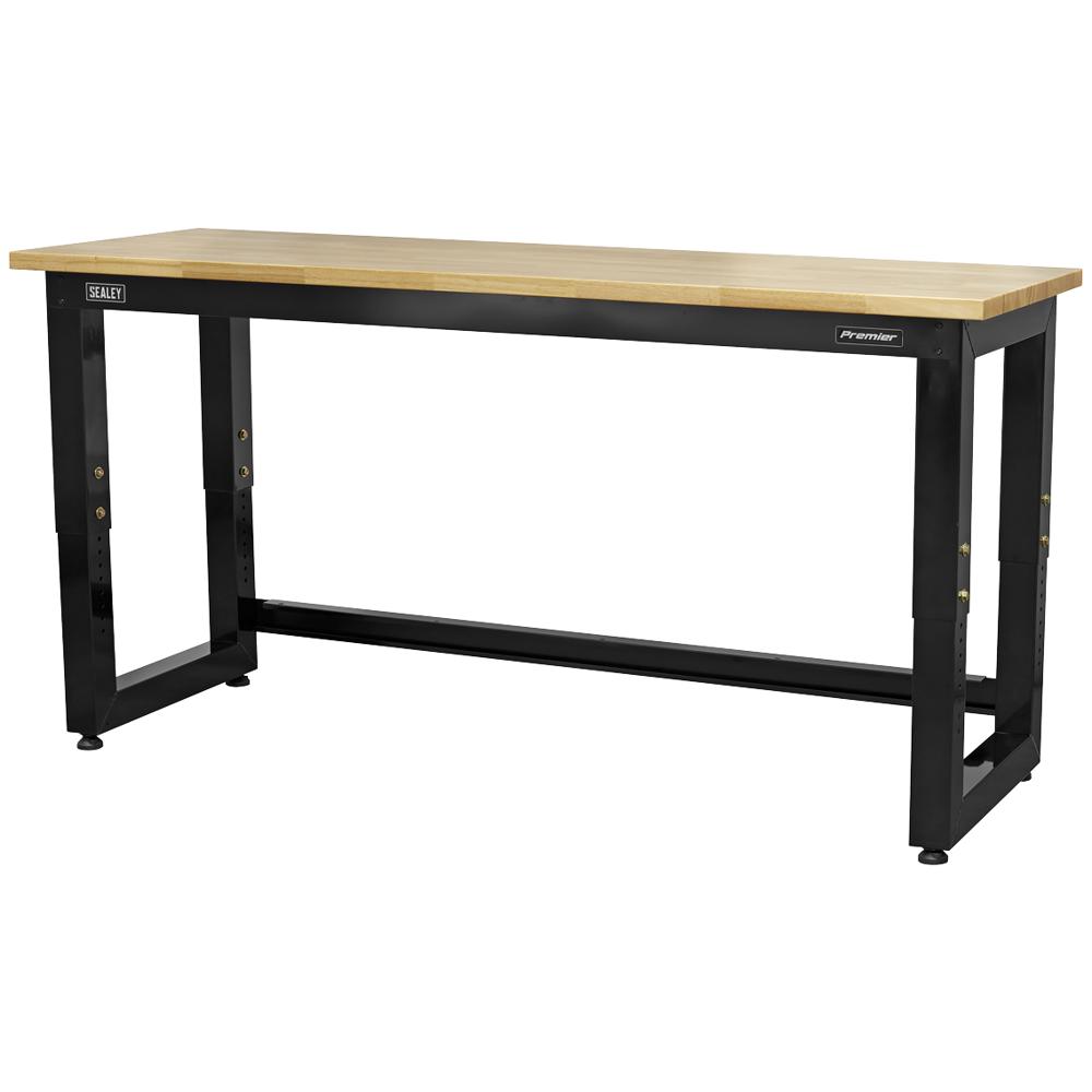 Heavy Duty Adjustable Wooden Worktop Workbench