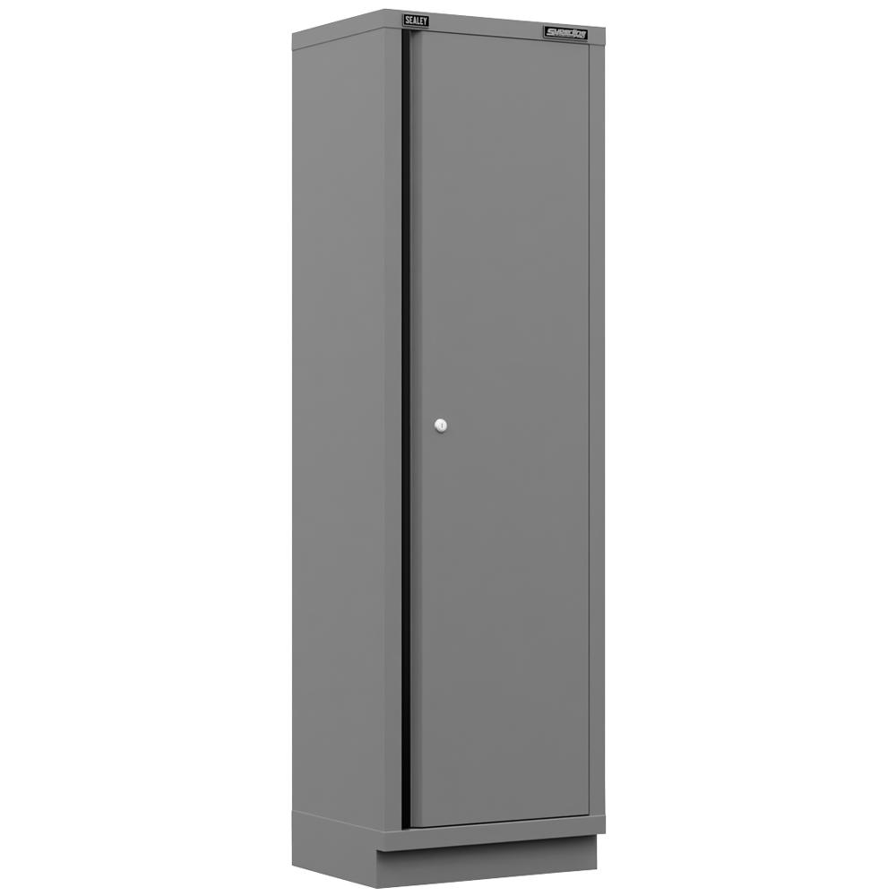 Sealey Superline Pro Black Edition Modular Full Height Floor Cabinet Grey