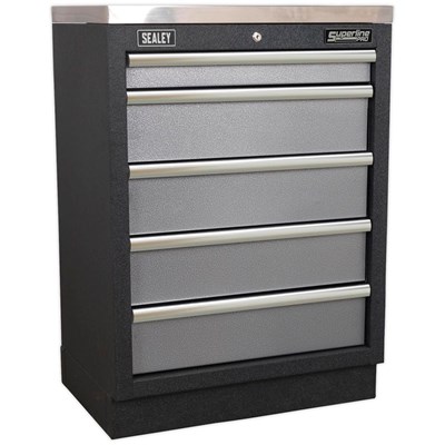 Sealey Superline Pro Modular Cabinet 5 Drawer MSS System