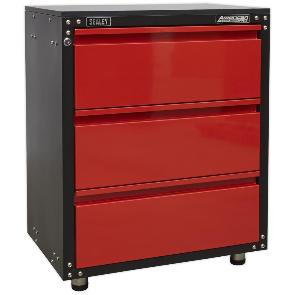 American Pro Modular 3 Drawer Cabinet and Worktop