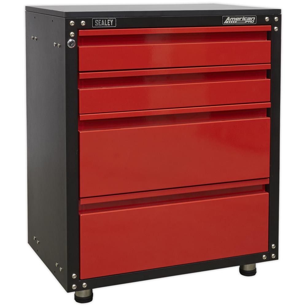 American Pro Modular 4 Drawer Cabinet and Worktop