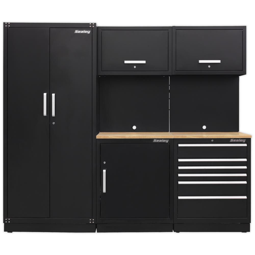 Premier MSS Oak Worktop Storage System Combo