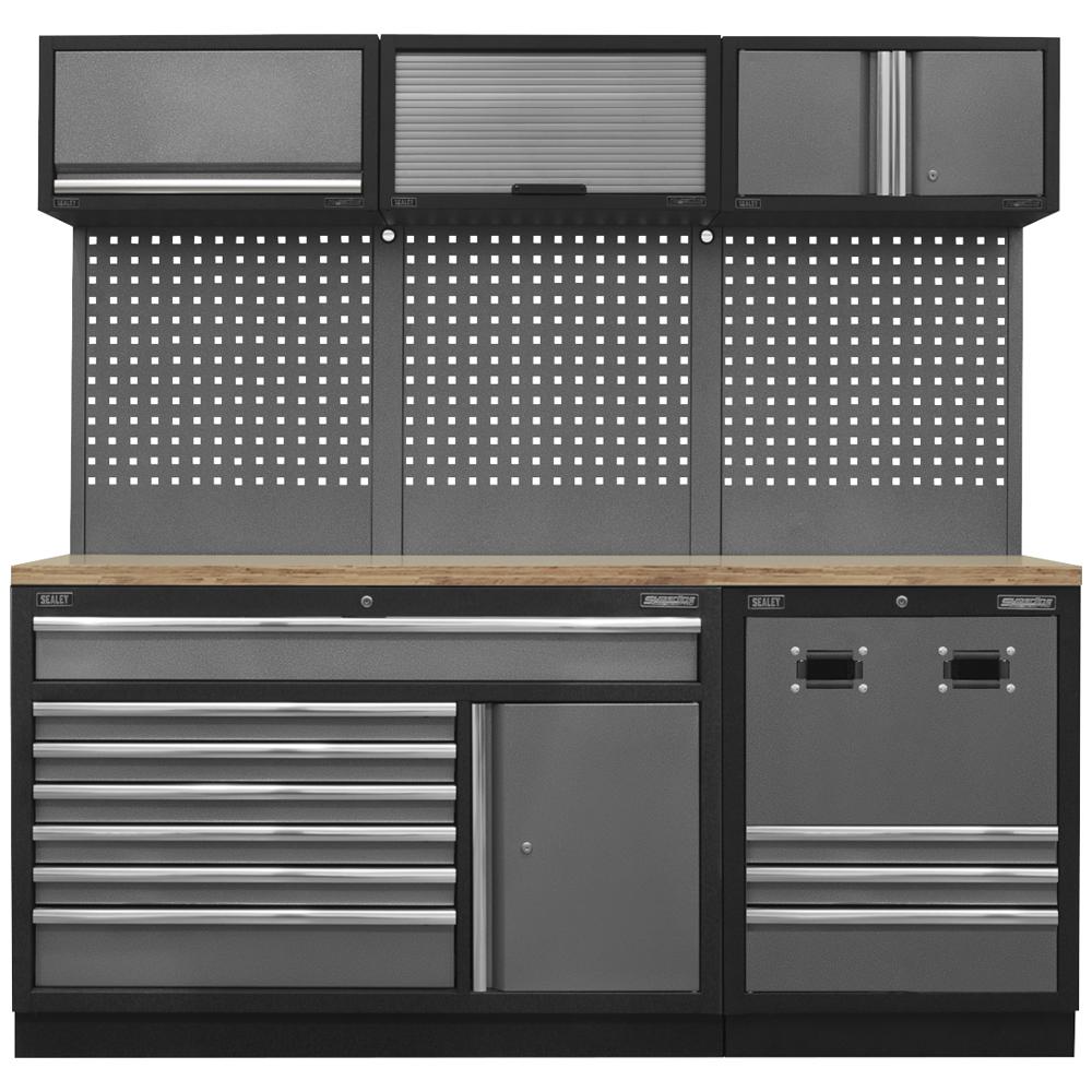 Superline Pro MSS Wood Worktop Storage Combo