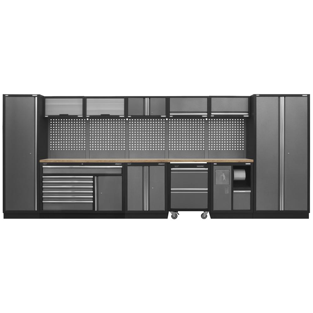 Superline Pro MSS Wood Worktop Storage Combo