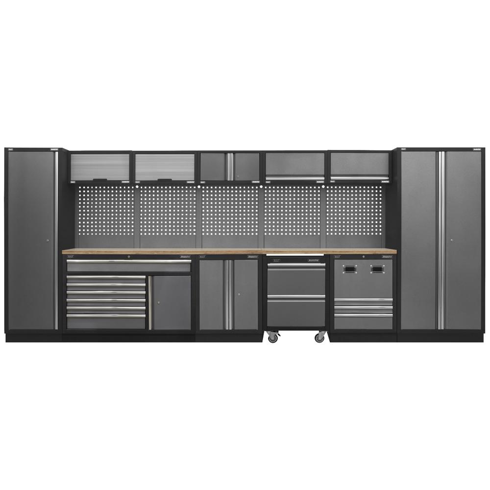 Superline Pro MSS Wood Worktop Storage Combo