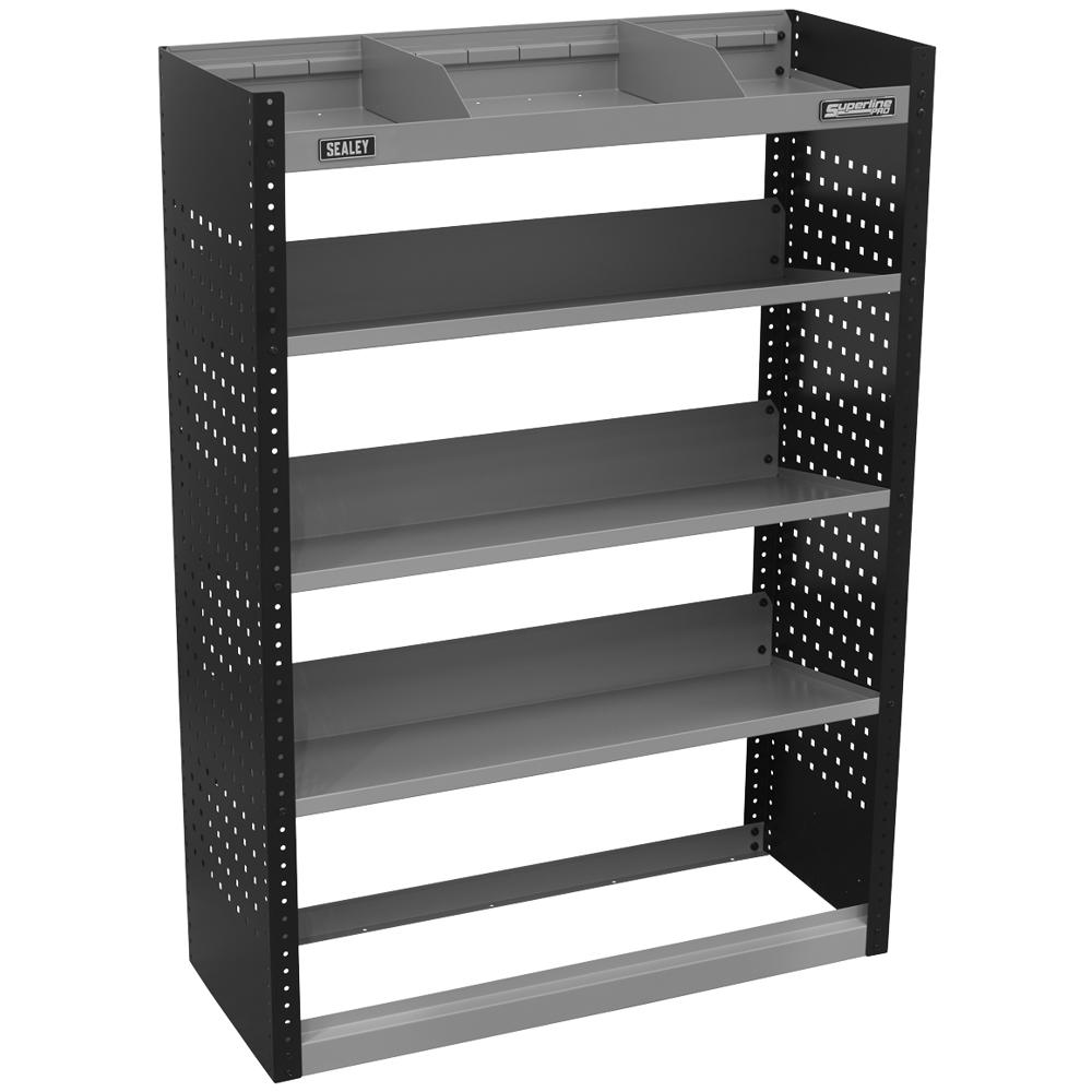 Superline Pro Modular Slanted Shelf Van Storage Unit