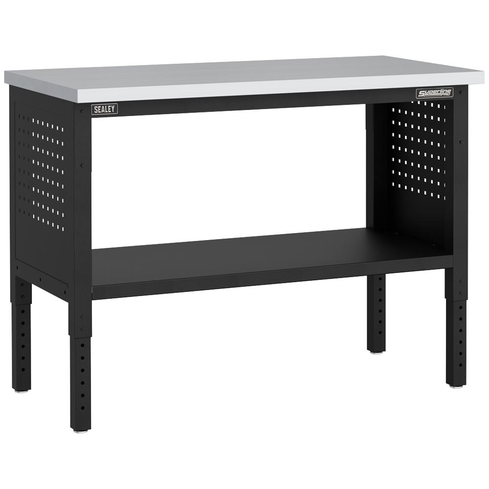 Superline Pro Modular Stainless Steel Top Workbench