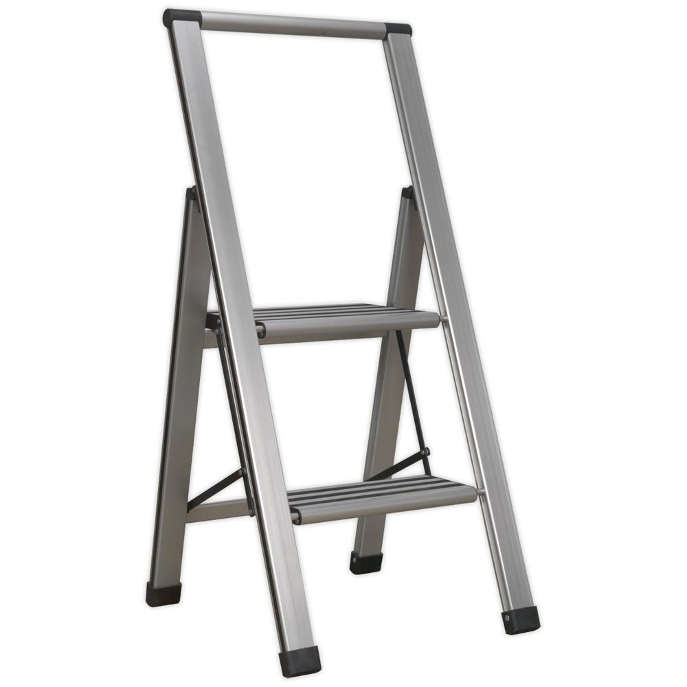 Sealey Trade Aluminium Step Ladder 2