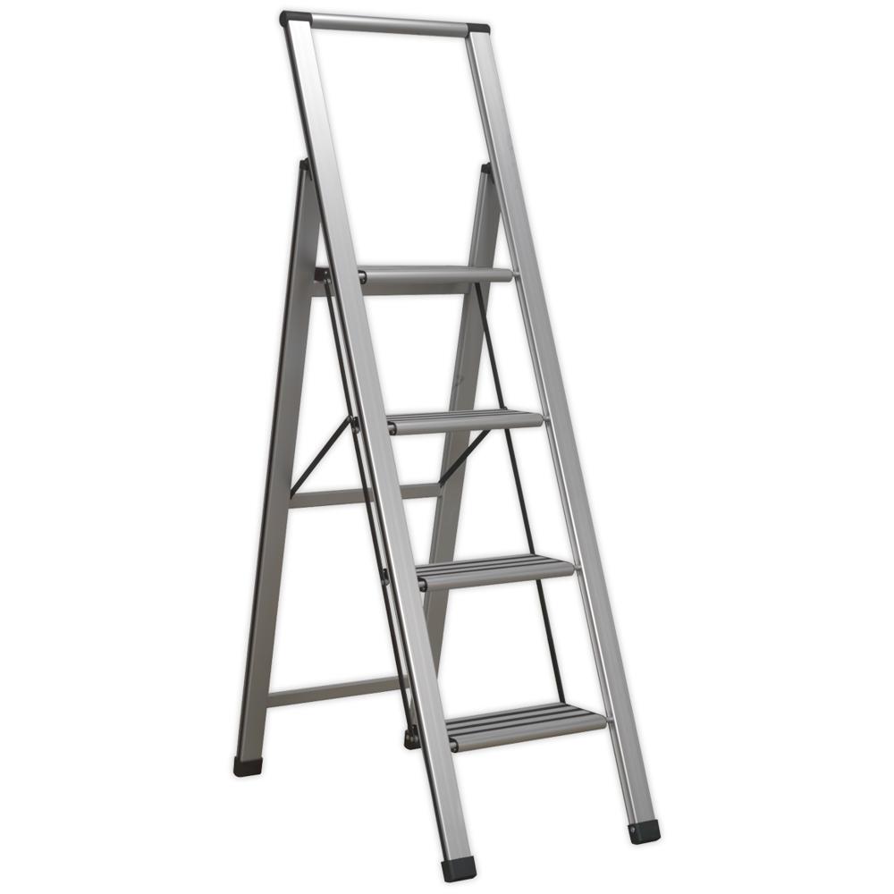 Sealey Trade Aluminium Step Ladder 4