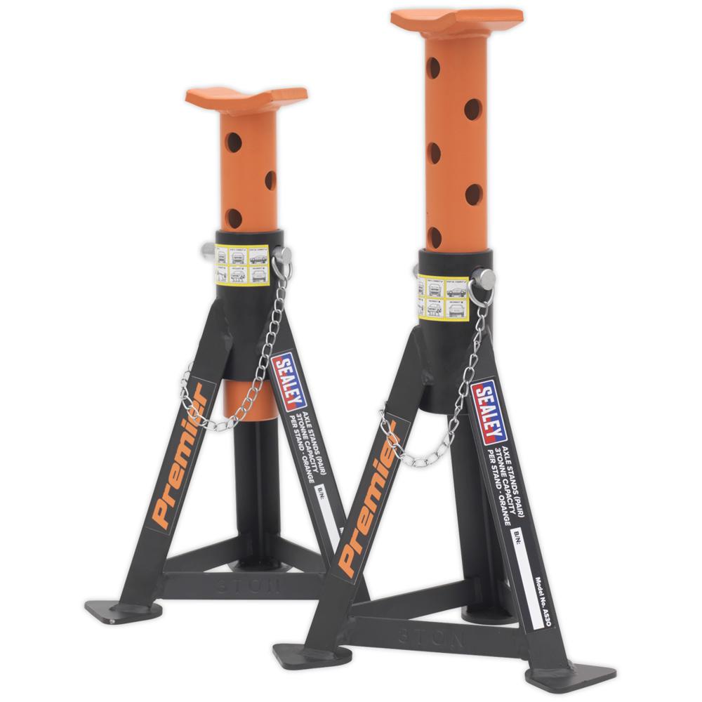 Sealey Anniversary Edition Axle Stands 3 Tonne