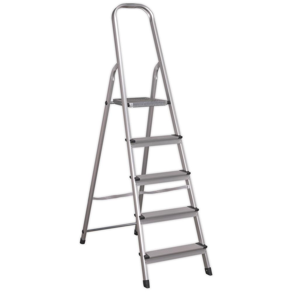 Sealey Trade Aluminium Platform Step Ladder 5