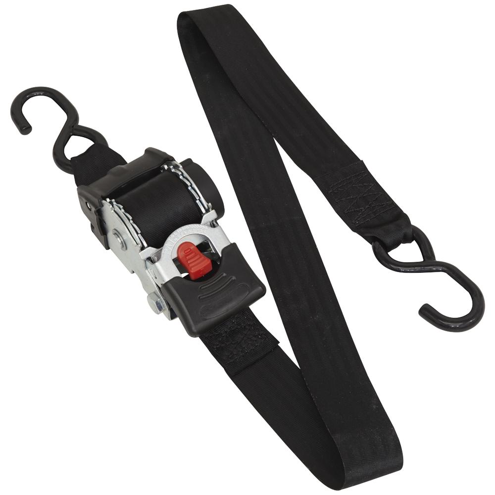 Auto Retractable Ratchet Tie Down Strap