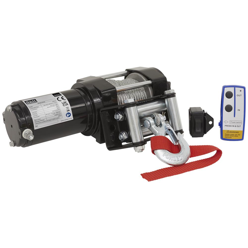 Sealey 12v ATV Winch 1000Kg