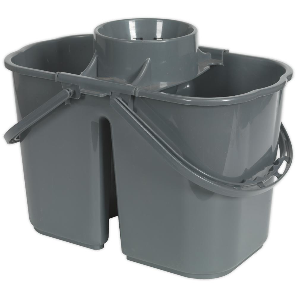 Dual Compartment Mop Bucket