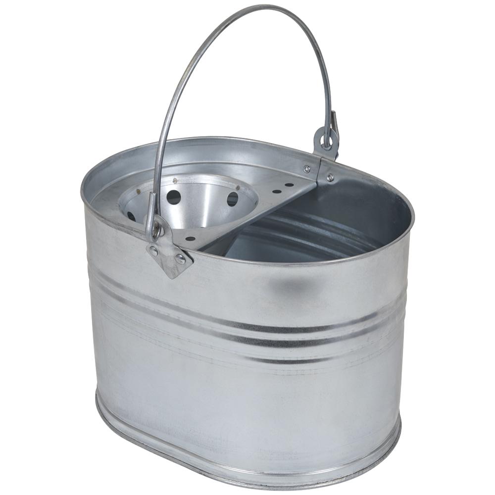 Galvanised Metal Mop Bucket