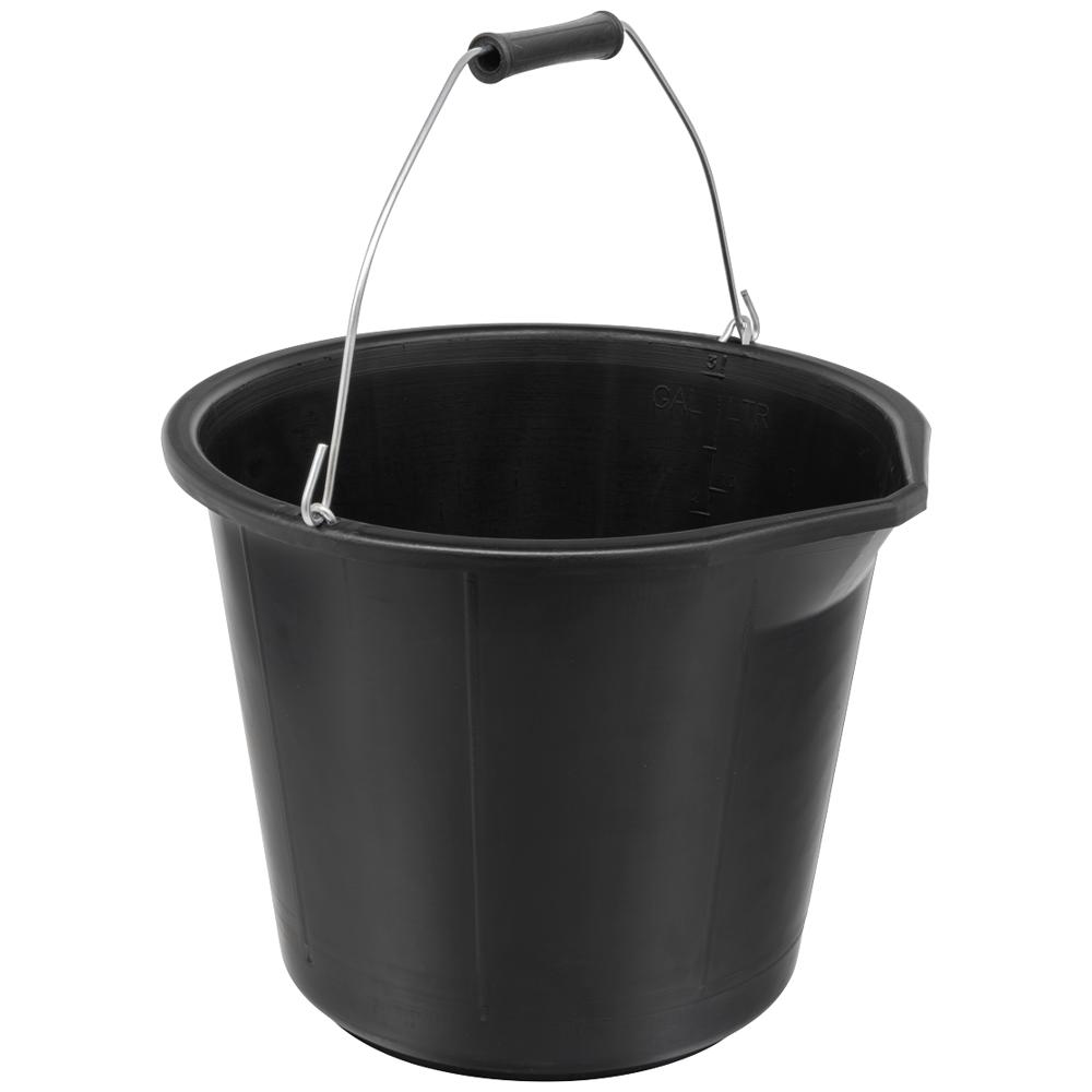 Polypropylene Plastic Bucket with Pouring Spout