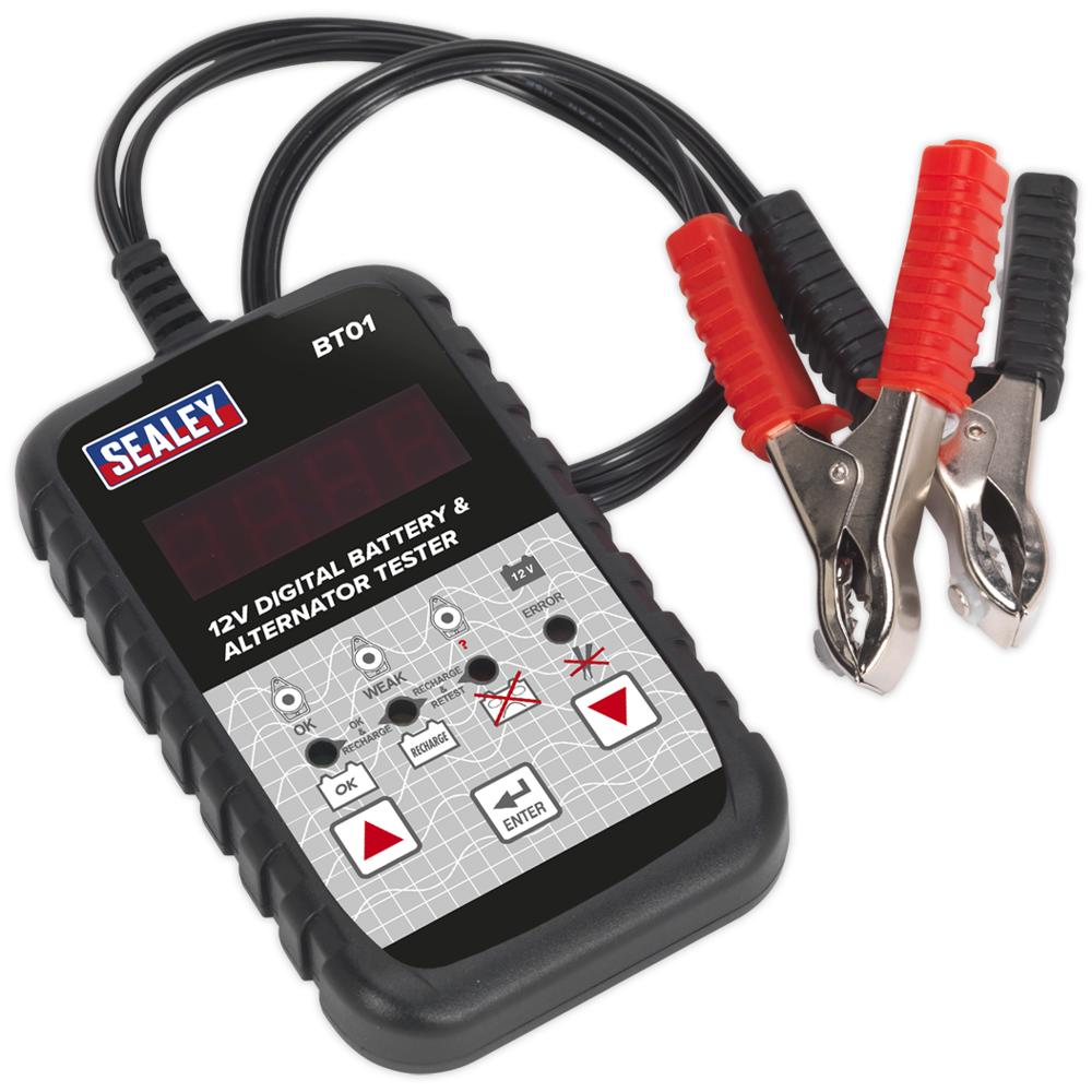 BT01 12v Digital Battery and Alternator Tester