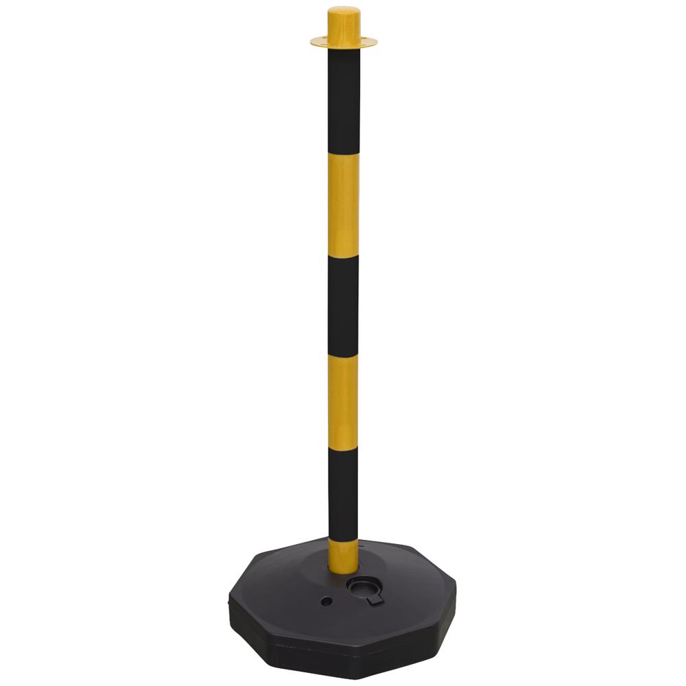 Black Yellow Post and Base