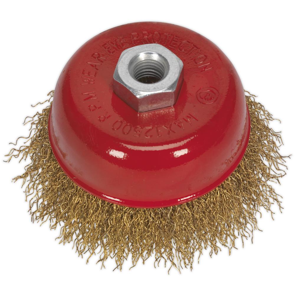 Brassed Wire Cup Brush