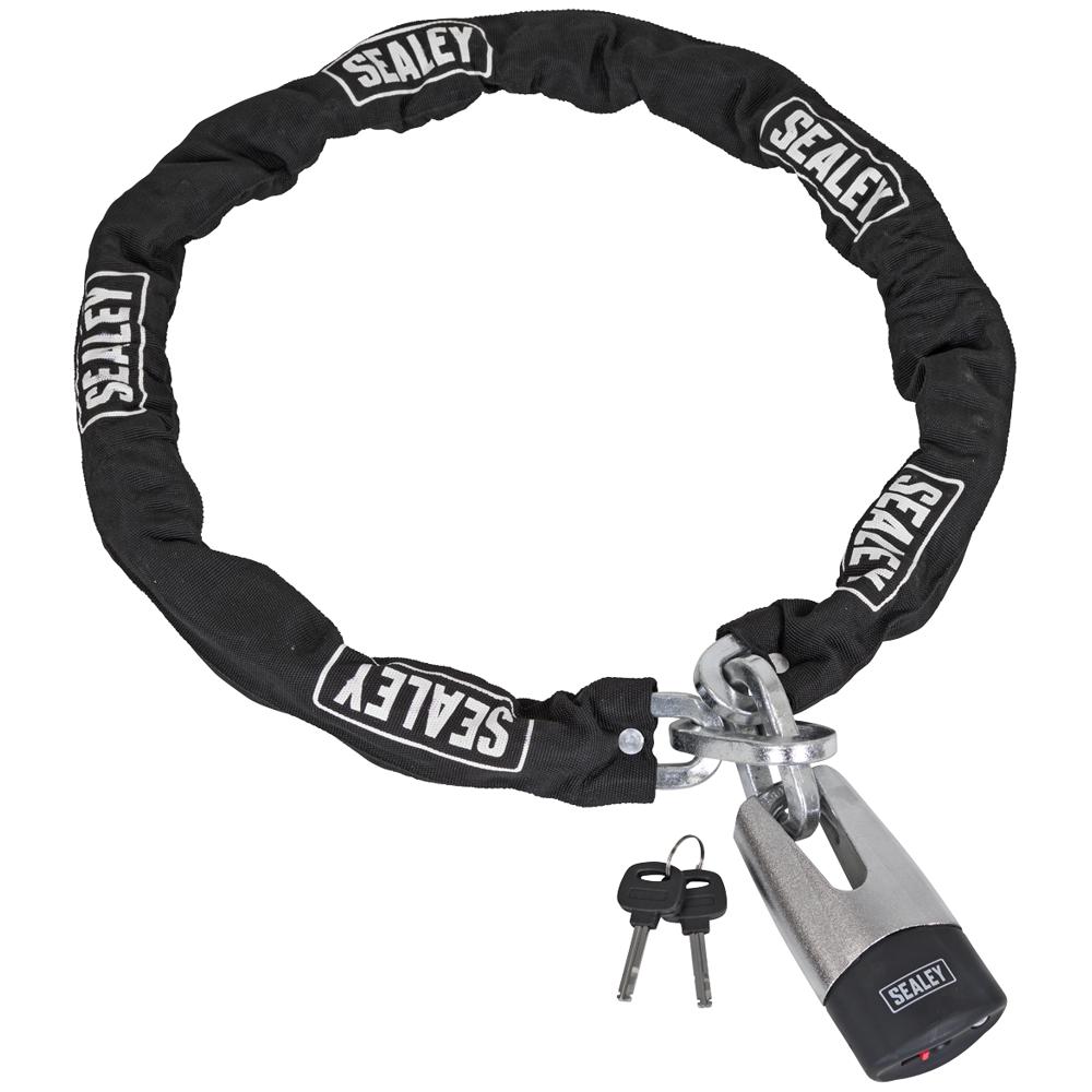 Sealey Padlock and Chain 10mm 920mm