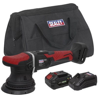 Sealey CP20VOP 20v Cordless Orbital Polisher 125mm
