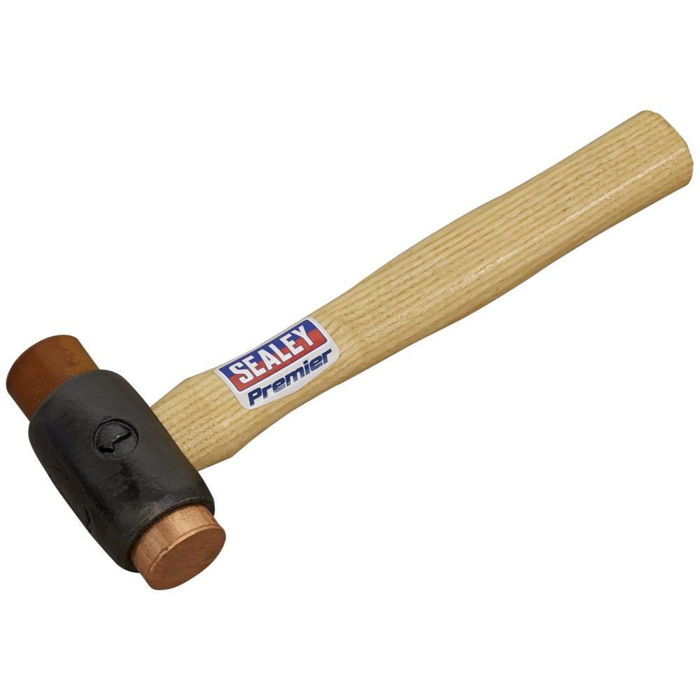 Sealey Copper/ Rawhide Faced Hammer 680g