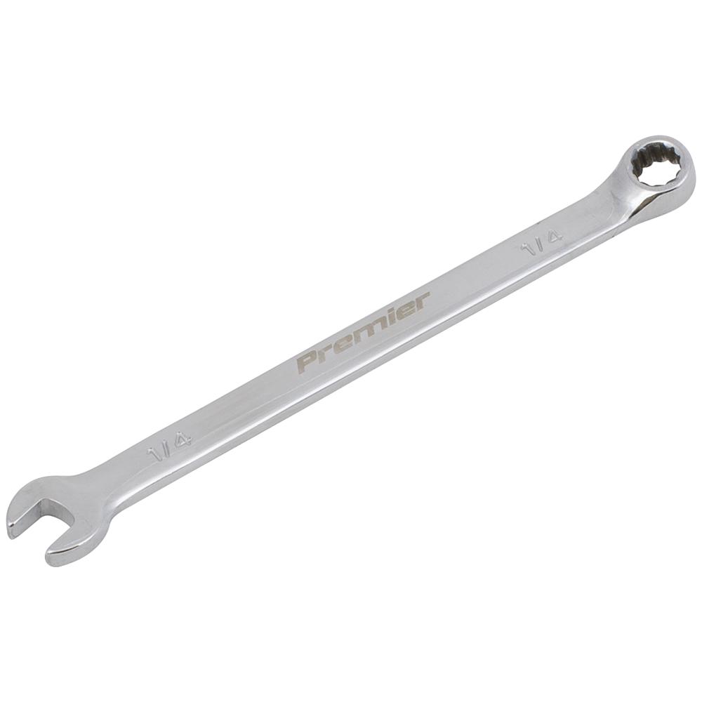 Sealey Premier Combination Spanner Imperial 1/4