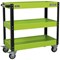 Sealey CX110HV Hi Vis 3 Shelf Trolley 