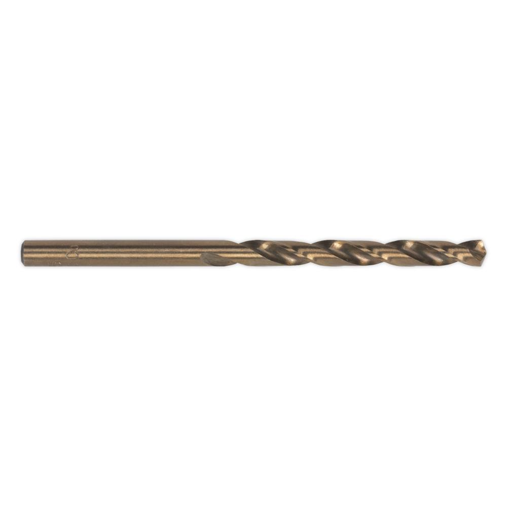 Sealey Hss Cobalt Drill Bit 8mm Pack Of 10