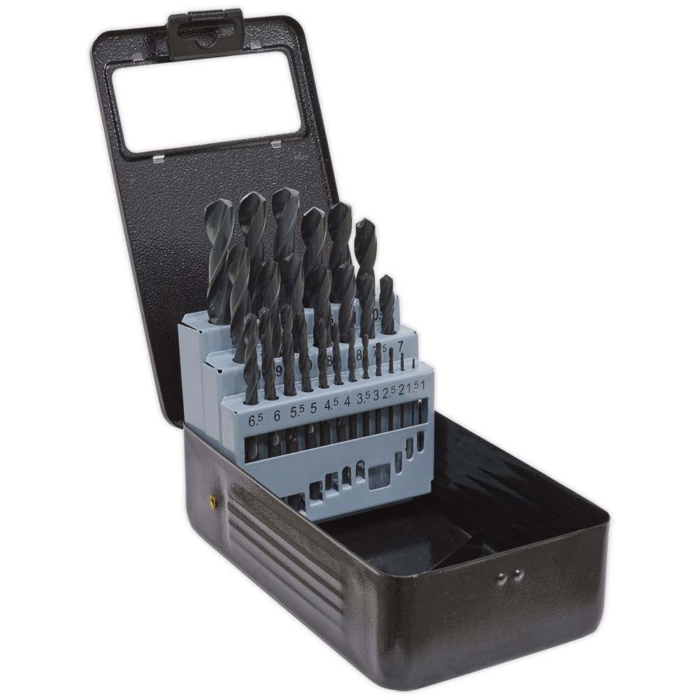 25 Piece HSS Drill Bit Set